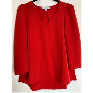 Tuckernuck Red V-Neck Top